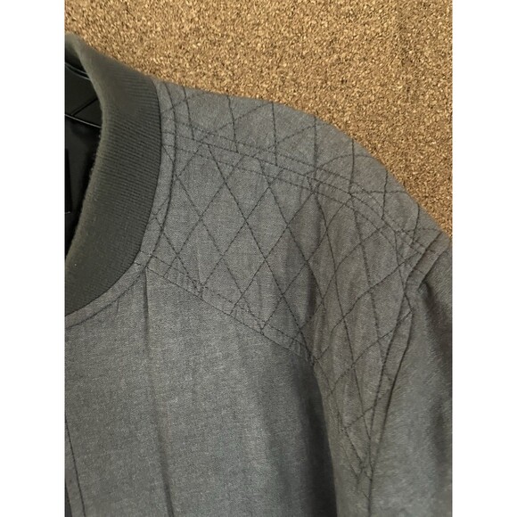 Banana Republic Bonnet Jacket Size XL Gray Pockets Zip Closure Medium Weight - Picture 7 of 9